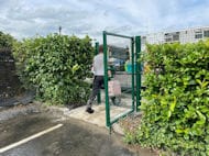 Mesh Gate Fitted at the Olive Primary School Bolton